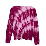 Style & Co Cotton Dolman Pullover 100% Cotton Mock Neck Sweater, Geode Dye Pink Photo 3