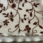 Motel Rocks Tavisha cami top in brown stem flower flock  Photo 4