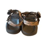 Chacos Chaco Z/2 Classic Strappy Brown Orange Sandals Sz 8 Photo 5