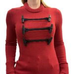 Burberry Brit Red Wool Sweater Photo 1