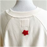 Just Madison Love Sweatshirt Embroidered Size XL NWT Pearled Ivory Boutique Photo 7