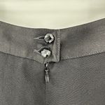 Nanette Lepore Black Striped Lined Back Slit Side Pocket Pencil Skirt Size 6 Photo 6