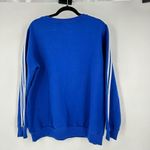 Adidas ESSENTIALS 3-STRIPES FLEECE SWEATSHIRT Size 1X Blue & White Plus unisex Photo 3