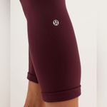 Lululemon Aphrodite Crop Leggings in Bordeaux Drama Size 6 Photo 6