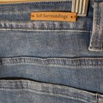 Soft Surroundings  Blue Metallic Wash Denim Jeans‎ Womens Size 16 Photo 5