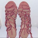 Forever 21 Faux suede lace up heels Photo 3