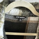 Steve Madden Long Plaid Coat Photo 1