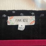 Pink Rose  Women’s Buttoned Cardigan - Size: M, Color: Black, Gray Photo 2