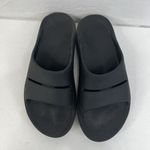 Oofos OOahh Black Unisex EU 39 Men 6 Women 8 Recovery Comfort Lightweight Slides Photo 6
