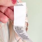 Lucky Brand NWT Striped Sleeveless Button Front Tie Top Pink White Blue Small Photo 9