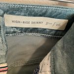 Pilcro and the Letterpress Pilcro Anthropologie velour high rise skinny jeans Photo 3