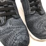 Align Velocity Black Swirl Leather Nurse Healthcare nonslip sneakers shoes 9.5 W Photo 5