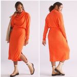 Anthropologie Daily Practice by  Draped Cowl Neck Maxi Dress size M Photo 1