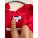 Rhode Resort Red Red Jagger Wrap Dress size L Size L Photo 5