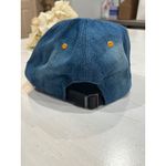 Denim Baseball‎ Cap American Flag Rhinestone Embellished Distressed Adjustable Blue Photo 3