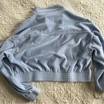 Aerie  groove on velour corduroy cropped zip up jacket size medium Photo 3