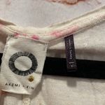 Anthropologie Akemi Kin Anthro swing tank watercolor print S Photo 3