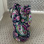 Vera Bradley  Blue/Pink/Green Paisley Drawstring Ditty Bag w/ cosmetic Bag Photo 3