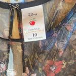 Disney Black Floral High Low Dress Photo 1