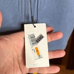 NWT Calvin Klein Jeans Blue Ribbed Sleeveless Crop Camisole Size Small Photo 3