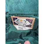 Women's Paris Sport Club Green Suede Mini Skirt XS Photo 3