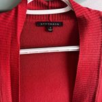 Staccato Burnt Orange / Red Open Front Cardigan Sweater Photo 2