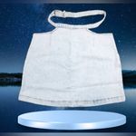 We Wore What  denim cut out mini skirt Light Denim Skirt Indigo Confort ($69) M Photo 15