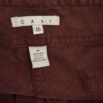 CAbi  Dark Red Cargo Shorts Photo 8