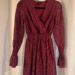 Disney Women’s  Princess  Lace Burgundy Dress Photo 0