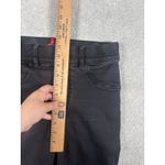 Spanx Jeans Womens Small Black/gray Crop Flare Frayed Hem Pull On 20231R Pants Photo 10