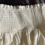 Forever 21 Flowy Cream Ivory Ruffle High Waisted Mini Skirt Photo 5