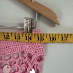 Exotic Crochet Net Sequins Belly Dance Hip Scarf Swim Cover Skirt Fish Net Pink Size undefined Photo 5