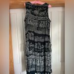 Bila Black and White Midi Dress Size L Size L Photo 6