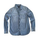 J.Crew  Always Chambray Blue Cotton Button Down Shirt Photo 0