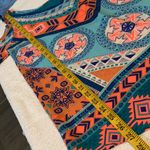 Pink Owl cold shoulder Aztec print blouse Small Photo 4