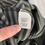 Amanda Uprichard  Grey Red and Blue Striped Color Block Sweater Dress-Small Photo 1