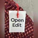 Open Edit Women's Patterned Shorts - Red and Black Photo 4