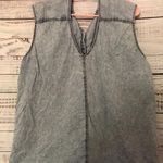 ABS Allen Schwartz Denim Studded Shoulder Vest Photo 1