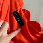 Victoria Beckham One Shoulder Orange Dress Womens Size L Short A Line Stylish Size L Photo 3