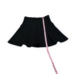 Madewell  flouncy black mini skirt Photo 1