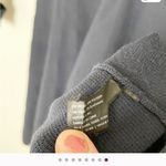 Club Monaco  Stretch Ribbed Knit Long Sleeve Fit & Flare Dress XS Navy blue Photo 3