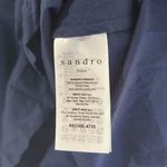 Sandro Noir Navy Mini Dress Photo 4