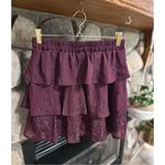 Francesca’s Miami Skirt Red Size M Photo 4