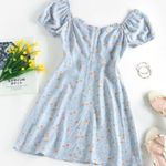 Zaful ✨ Ditsy Floral Puff Sleeve Milkmaid Dress✨ Photo 1