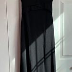 formal black slit dress Photo 0