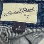 Universal Threads Universal Thread Blue Bow Classic Cross back Feminine Wide-Leg Denim Overalls 0 Photo 11