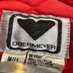 Obermeyer  Vintage Red Ladies Warm-Up retro ski pants size 12 Photo 2