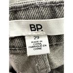 BP. Jeans "Be Responsible" High Waist Fit Distressed Detailing Solid Gray 29 NWT Photo 7