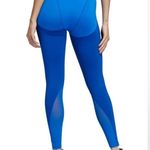 Ivy Park  Adidas Mesh Panel 7/8 Legging Blue Womens Small Athletic Photo 11