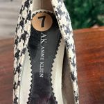 Anne Klein Black and White Houndstooth Heels Photo 1